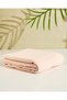 Pink Textured Cotton Bath Towel