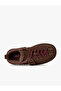 Women's Suede Outer Surface with Wool Inside, Ankle Embroidery Patterned Platform Eva Sole Dark Brown Boots & Booties - 2