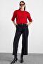 Double Leg Trousers with Belt Accessories Black 7591 - 3