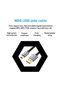 كابل شحن USB 2.0 إلى Mini B 5Pin، كابل شحن عالي السرعة ومتين متوافق مع - 7