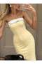Rochie maxi, galben - 3
