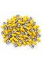 Pm-39077 4-6mm2 Cross-Section 23X7X6Mm Socket Yellow Insulated Cable Lug (Pack of 100) - 3