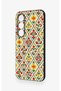 Tecno Spark 40 Pro Compatible Tile Tulip Patterned Silicone Case - 4