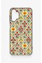 Samsung A32 Compatible Tile Tulip Patterned Silicone Case - 2