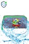 Leather Printed Two-Compartment Patterned Pencil Bag Pen Holder. - 2