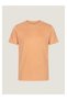 Unisex Kids Crew Neck Tshirt - Light Neon Orange