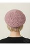 Women's Knitted Painter Hat Basket Weave Soft Textured French Beret Trend Style - 3