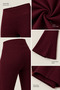 Women's Spanish Style High Waist Gathering Stretchy Leggings - 3