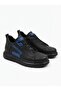Zrc131 High Quality Thick Sole Lace-Up Men's Sneaker Black Sax - 3