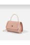 Women's Hand and Shoulder Bag with Thin Handle, Chain Strap and Lock Cover - 3