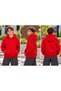 Boys' Hooded Oversized Sweatshirt with Kangaroo Pocket - 2