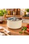 22 cm Enameled Frying & Yogurt Pot