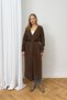 Belted Knitwear Long Cardigan 87-26130