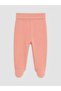 Two Mt Shop Quality Lcw Baby Ecru 2-Piece Patterned Baby Girl Pants - 3