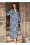 Rochie maxi, mix culori - 4