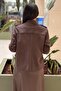 Short Suede Jacket with Beaded Pockets - 4