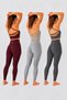 3-Pack Briza Seamless Scrunch High Waist Sports Leggings