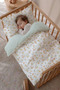 Montessori Duvet Cover (100X200 cm) and Fitted Sheet Set - Amber Meadow - 2