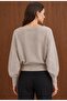 10857 Boat Neck Soft Textured Sweater - 4