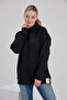 ECO SİYAH HOODIE - 4
