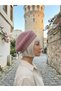 Women's Knitted Painter Hat Basket Weave Soft Textured French Beret Trend Style - 5