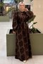 Shoni Cut Jacquard Kaftan Trouser Set