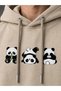Men's 3 Thread Oversize Hoodie High Quality Thick Fabric Hooded Sweatshirt Gt464 - 4