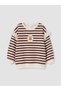 I Ruffled Striped Thick Sweatshirt for Girls from Freezen Store - 2