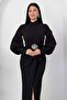 High Collar Long Sleeve Front Tassel Dress K-262752 - 2