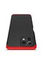 Mi 11 Lite Compatible Case Bottom Top Snap-On 3 Piece Ays Cover - Red - T17286 - 6