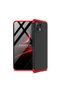 Mi 11 Lite Compatible Case Bottom Top Snap-On 3 Piece Ays Cover - Red - T17286 - 2