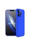 iPhone 13 Pro Compatible Case Bottom-Top Snap-On 3 Piece Ays Cover - Red - T19291 - 2