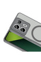 Redmi Note 13 Pro 5g Compatible Case Magsafe Supported Babet Cover - Gray - T42059 - 3