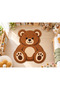 Eta Teddy Bear Pattern Modern Woven Base Decorative Carpet Eta4367 - 2
