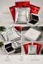 Men's Tarnish-Resistant Stainless Steel Italian Mesh Model Necklace Bracelet - 2-Piece Special Day Gift Birthday Gift - Combination Steel Necklace Bracelet Compatible with Sporty Classic Outfits - 4