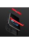 Mi 11 Lite Compatible Case Bottom Top Snap-On 3 Piece Ays Cover - Red - T17286 - 5