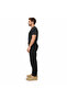Black Waterproof Softshell Tactical Pants with Flap Cargo Pockets - 2