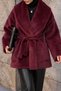 Torba Cepli Alpaka Fox Coat Tsd260340 Claret Red - 6