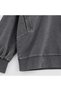 Metal Music Printed Retro Style Washable Sweatshirt with Shoulder Detail - 3