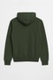 Men's Hooded Fleece Lined Khaki Sweatshirt - 2