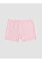 Ozmarka New Season Ecru Printed Girls' Boxer Shorts 5-Pack - 7
