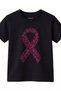 Hope Ribbon Cancer Awareness Kids T-Shirt – 100% Cotton Unisex