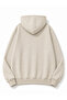 Red Printed Kangaroo Pocket Oversize Sweatshirt - 2