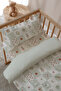 Montessori Duvet Cover (100X200 cm) and Fitted Sheet Set - Cozy Goose - 3