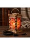 Kare Fener Wooden Salt Lamp with Antique Pattern (Himalaya) - 3