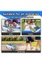 Car Racing Adventure Toy - Musical Steering Wheel Racing Car for Toddlers, Simulated Driving Game with Sounds, 4-Wheeled Car. (White) - 5