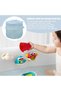 Bathroom Toy Storage Net Suction Cup Bathtub Storage with Large Pocket - 6