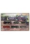 19 Piece Moving Toy Train Set with Lights, Locomotive and Tracks Train Game - 3