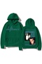 Deftones Printed Cotton 3 Thread Threaded Oversize Sweatshirt
