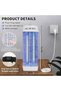 Mosquito Killer Lamp, 3800V Smart Electric Bug Zapper 40W Dual Lamp UV Light, 60㎡ Coverage, Indoor Outdoor High Powered Insect Killer, Insect Killer Hanging Fly Trap for Home, Patio, Garden & Camping - 2